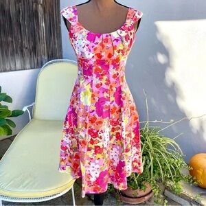 Dressbarn Vibrant Floral Dress